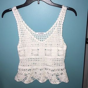 Bathing suit cover it crop top can be BOTH